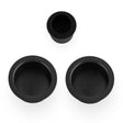 Alexander & Wilks Door Furniture Black / Flush Pull Alexander & Wilks - Sliding door pull kit-Black
