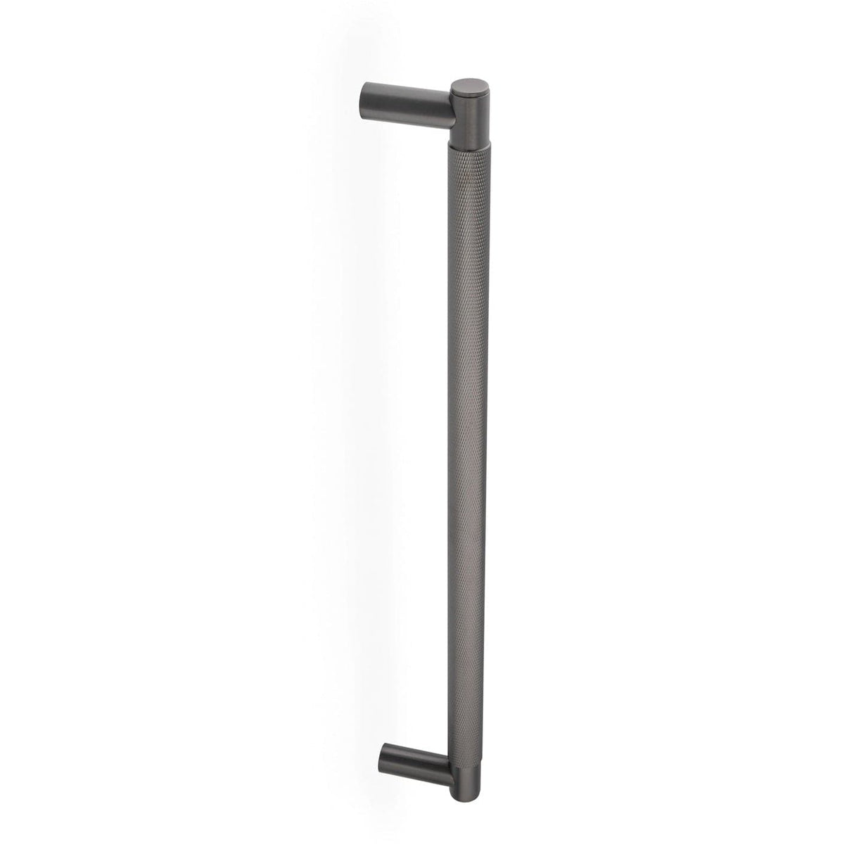 Alexander & Wilks Door Furniture Dark Bronze PVD / 450mm Alexander & Wilks Spitfire Diamond Knurled 450mm Pull Handle - Dark Bronze PVD