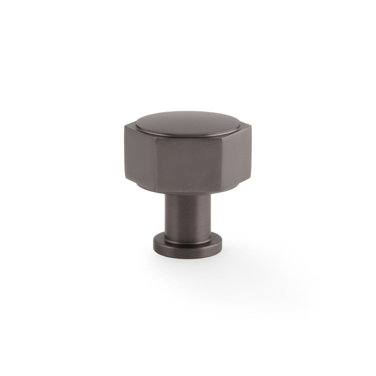 Alexander & Wilks Cabinet Hardware Dark Bronze / Cabinet Knobs Alexander & Wilks - Vesper Hex Cabinet Knob - Dark Bronze