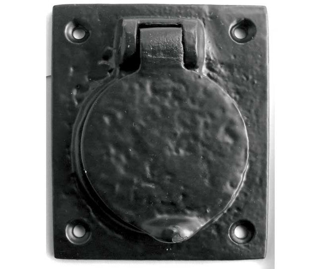 Frelan Hardware Door Furniture Antique Black / Rim Profile Cylinder Pulls Antique Black - 78x65mm Cylinder Cover