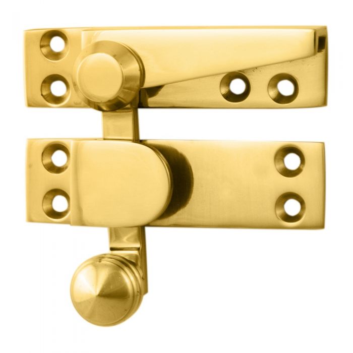 High quality image of Carlisle Brass - Architectural Quality Quadrant Sash Fastener - Polished Brass | Sku. aq39 | Trade Door Handles.