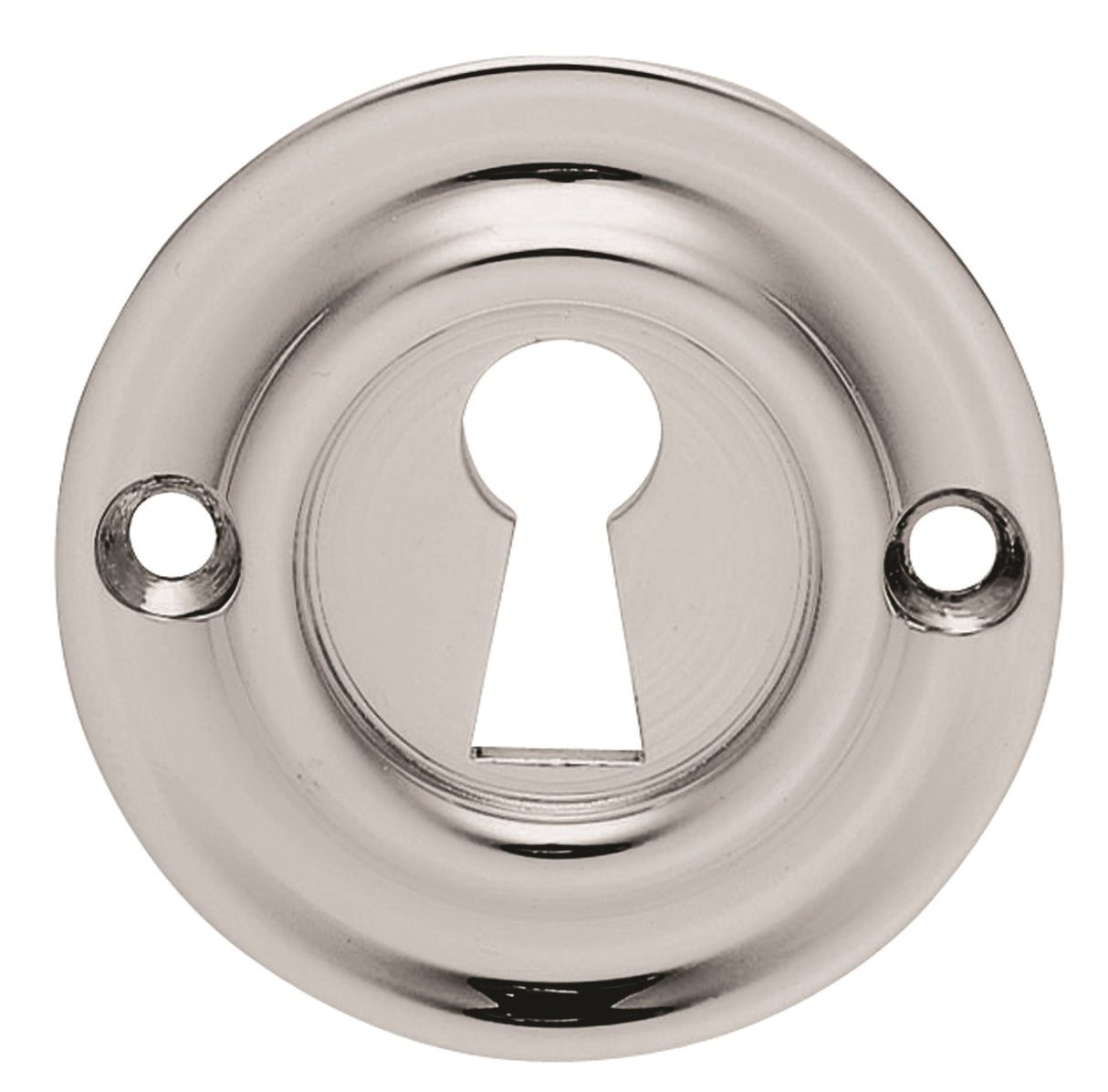 High quality image of Carlisle Brass - Small Escutcheon - Polished Chrome | Sku. aq41cp | Trade Door Handles.