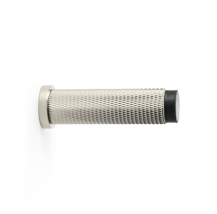 High quality image of Alexander & Wilks - Brunel Knurled Door Stop - Polished Nickel PVD | Sku. aw600-75-pnpvd | Trade Door Handles.