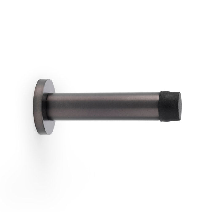 High quality image of Alexander & Wilks - Cylinder Projection Door Stop on Rose - Dark Bronze | Sku. aw616dbz | Trade Door Handles.