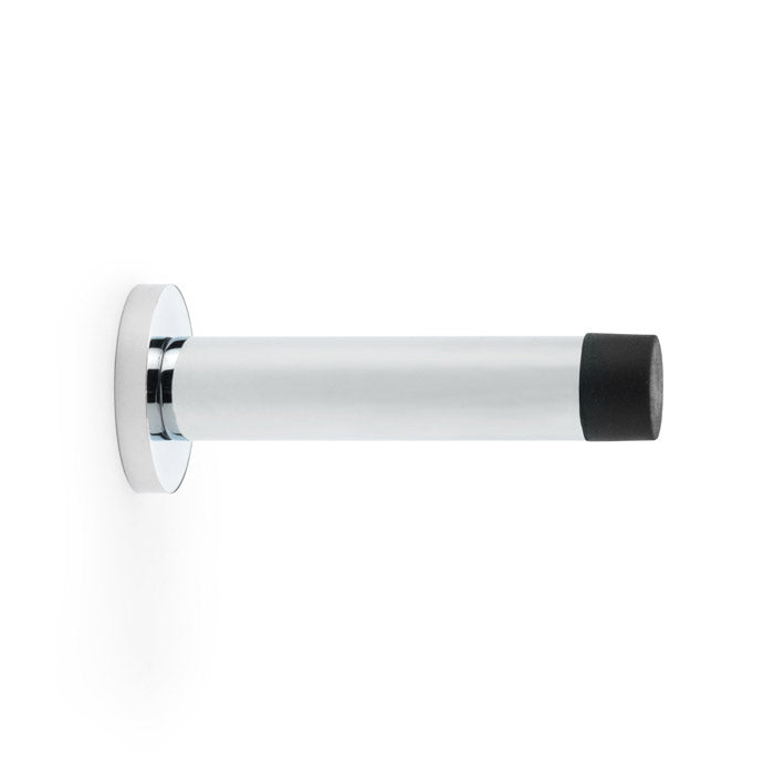 High quality image of Alexander & Wilks - Cylinder Projection Door Stop on Rose - Polished Chrome | Sku. aw616pc | Trade Door Handles.