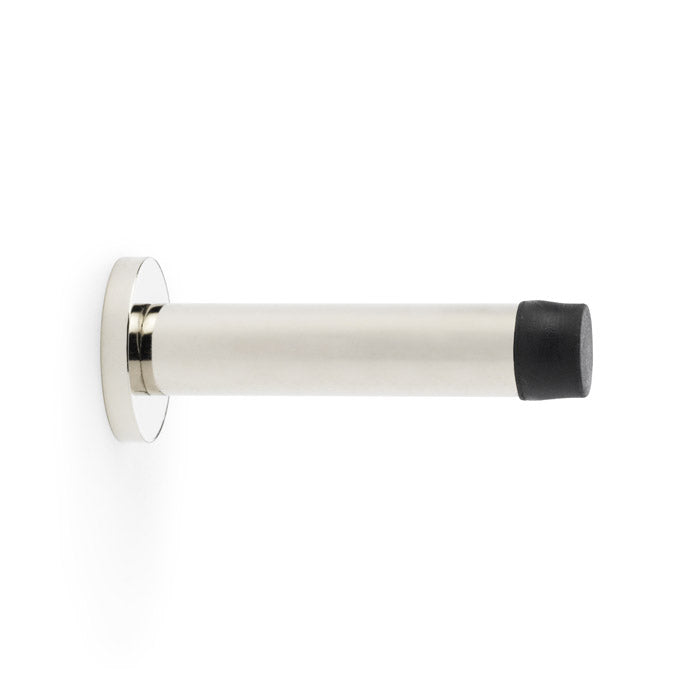 High quality image of Alexander & Wilks - Cylinder Projection Door Stop on Rose - Polished Nickel | Sku. aw616pn | Trade Door Handles.