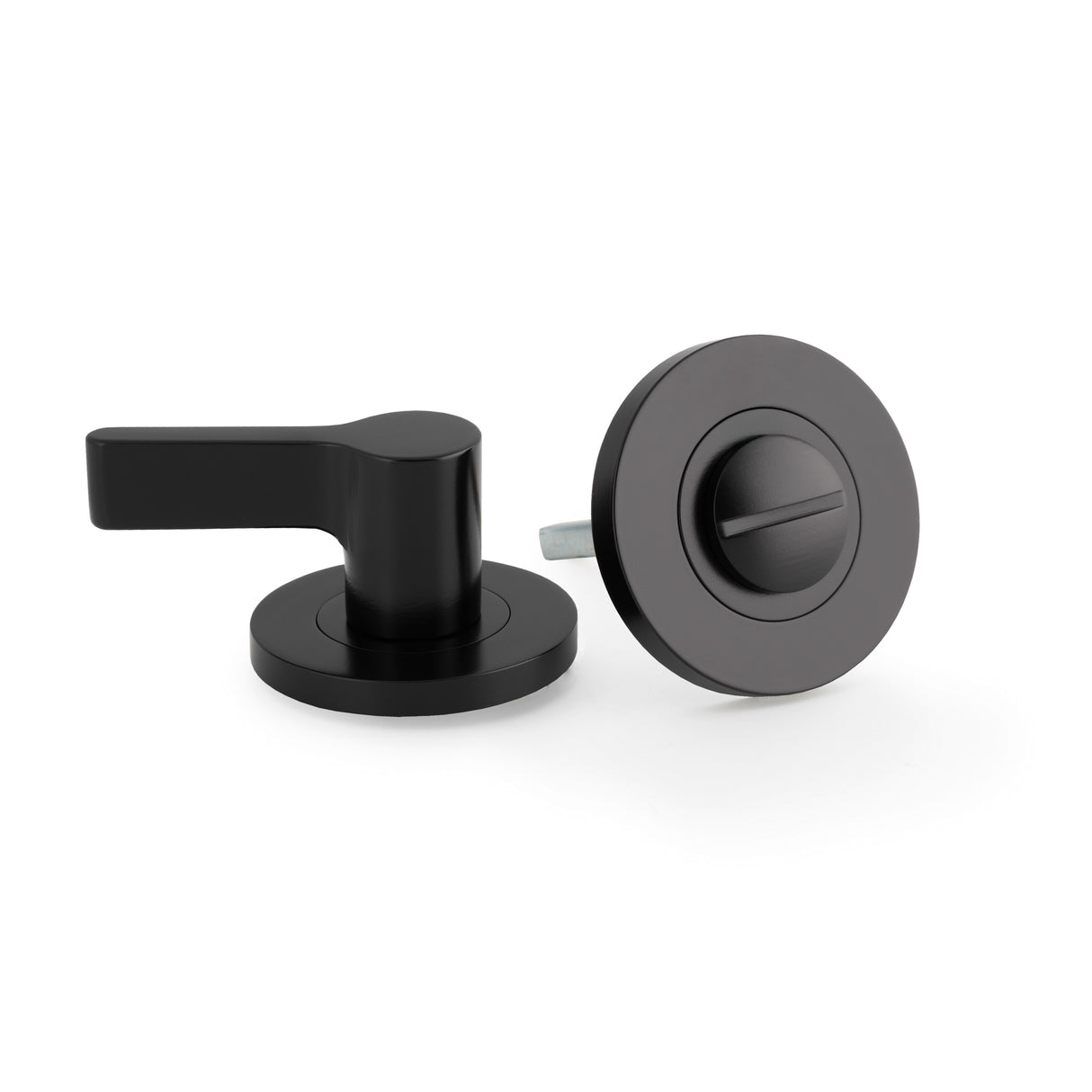 High quality image of Alexander & Wilks Accessible Thumbturn and Emergency Release-Black-Without Indicator | Sku. AW798BL | Trade Door Handles.