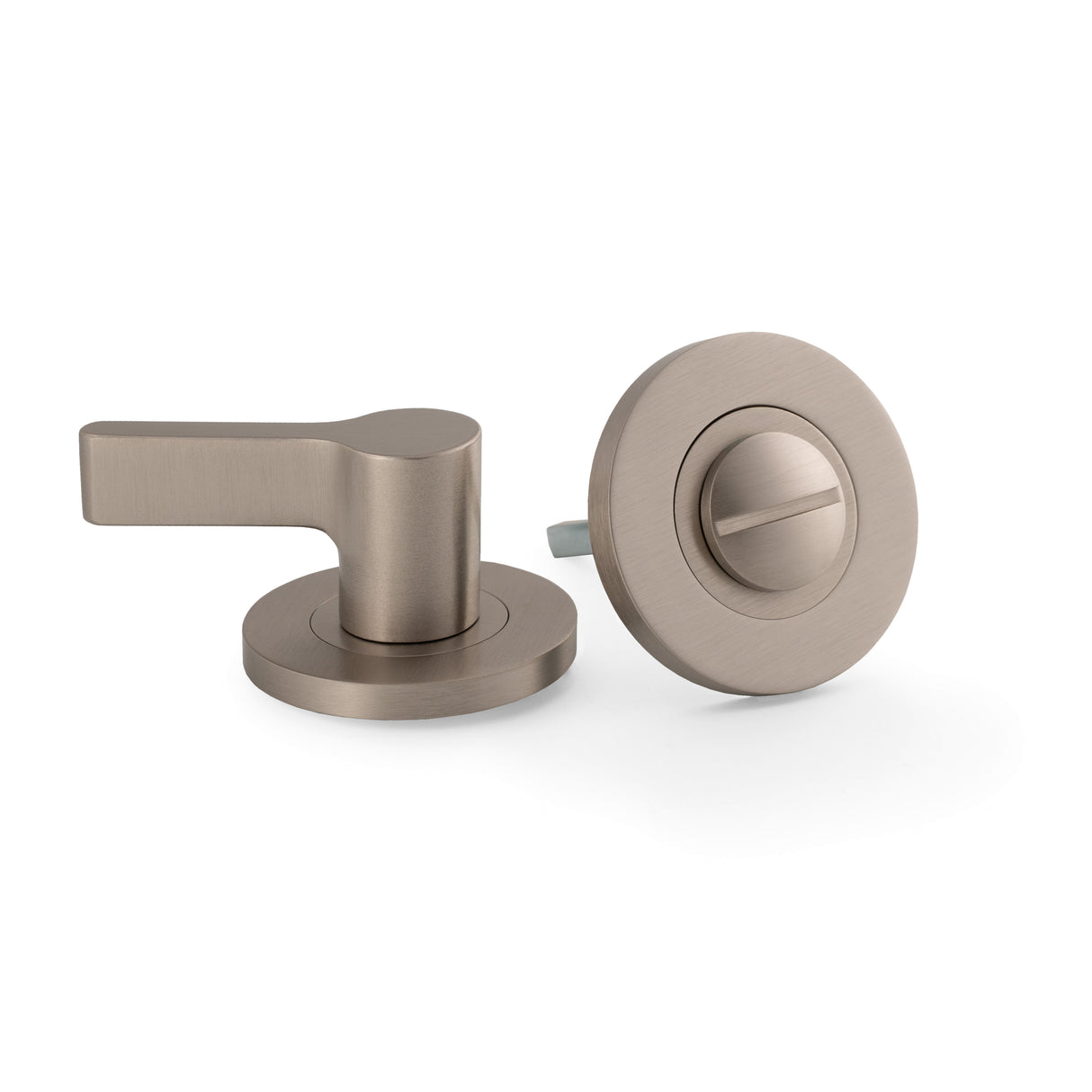 High quality image of Alexander & Wilks Accessible Thumbturn and Emergency Release-Satin Nickel-Without Indicator | Sku. AW798SN | Trade Door Handles.