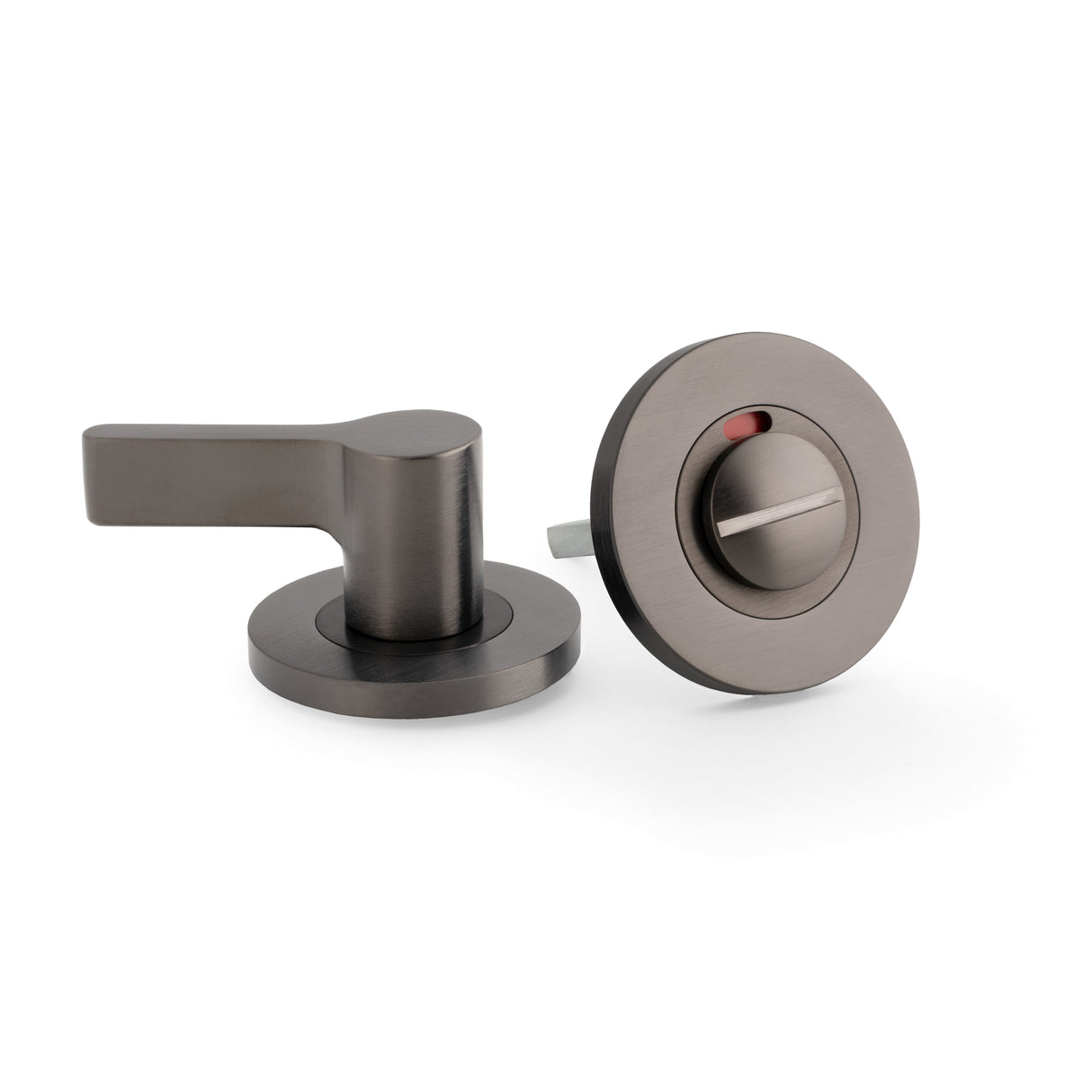 High quality image of Alexander & Wilks - Accessible Thumbturn And Emergency Release-Dark Bronze Pvd | Sku. aw799dbzpvd | Trade Door Handles.