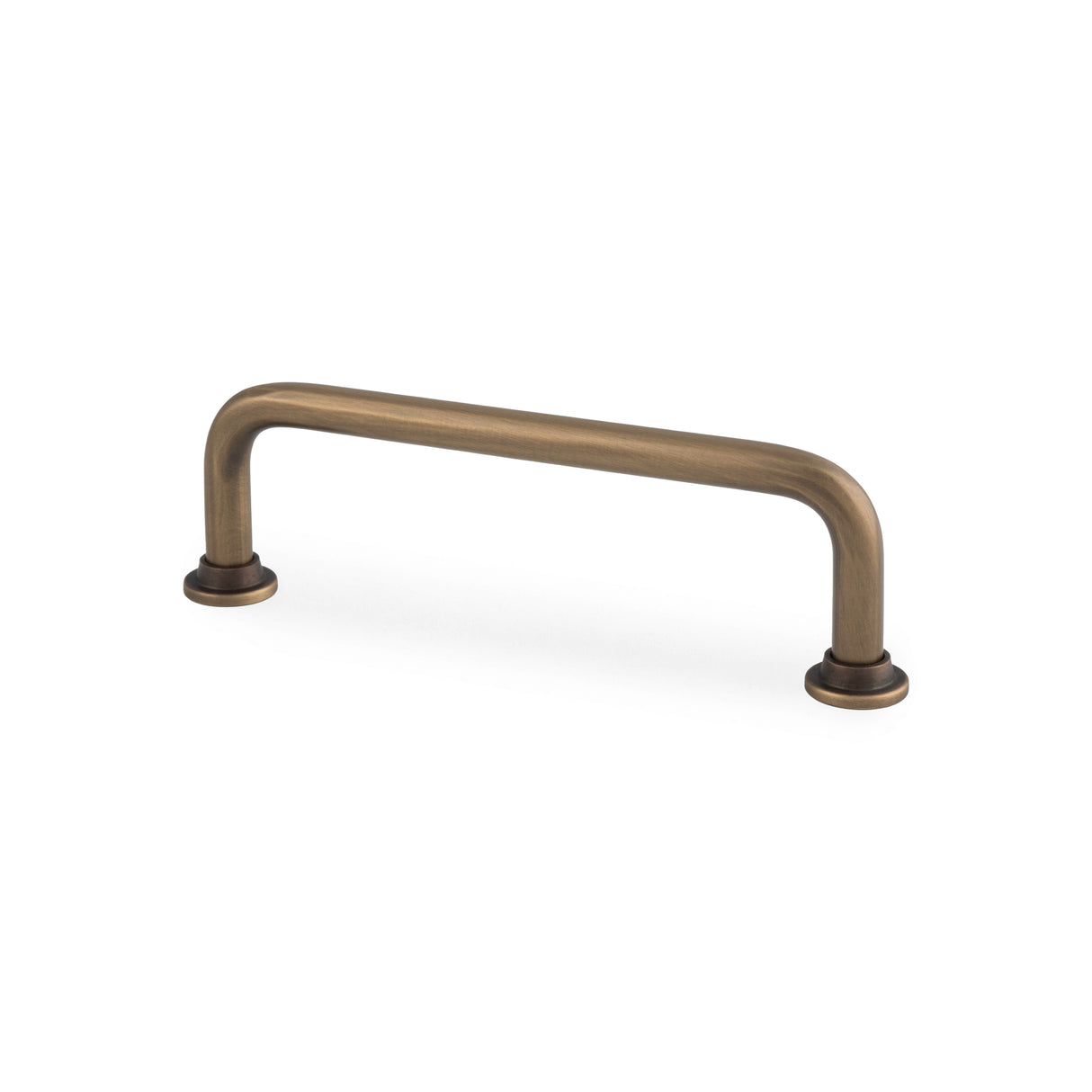 High quality image of Alexander & Wilks Scandi Pull Handle-Antique Brass-96mm c/c | Sku. AW811-96-AB | Trade Door Handles.