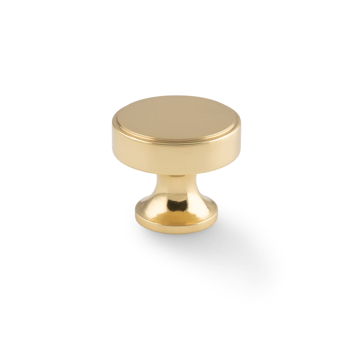 High quality image of Alexander & Wilks - Havana Cabinet Knob-Polished Brass Lacquered | Sku.AW855-38-PBL | Trade Door Handles.
