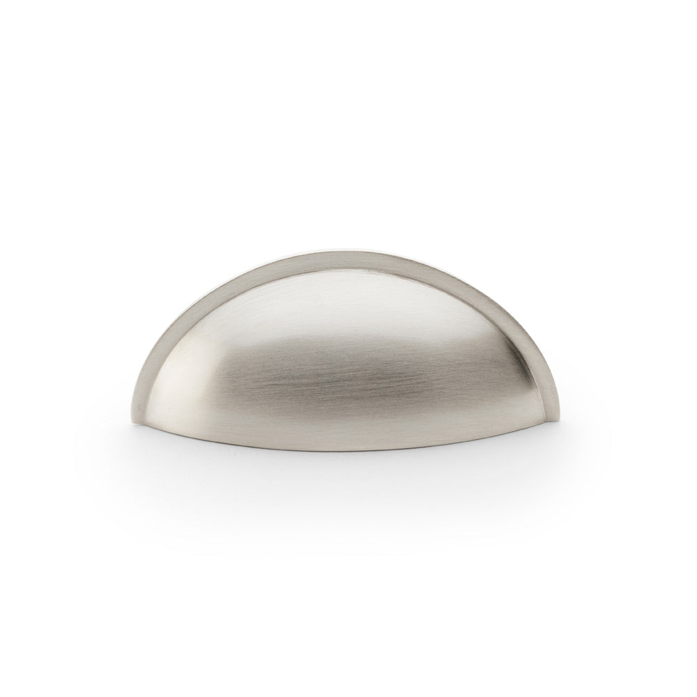 High quality image of Alexander & Wilks Quieslade Cup Handle - Satin Nickel | Sku. aw909sn | Trade Door Handles.