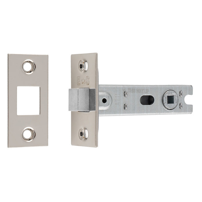 High quality image of Eurospec - Bolt-Through Tubular Deadbolt - Polished Nickel - 76mm | Sku. btd30np | Trade Door Handles.