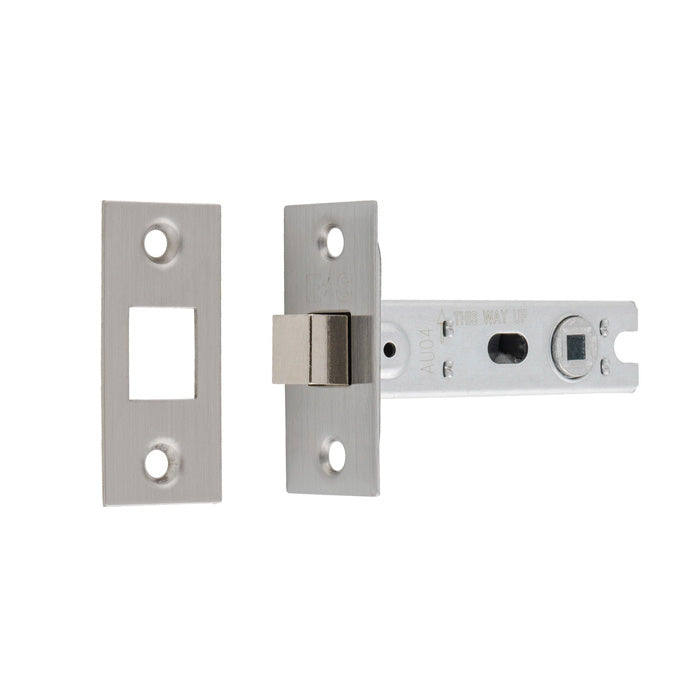 High quality image of Eurospec - Bolt-Through Tubular Deadbolt - Satin Stainless Steel - 76mm | Sku. btd30sss | Trade Door Handles.