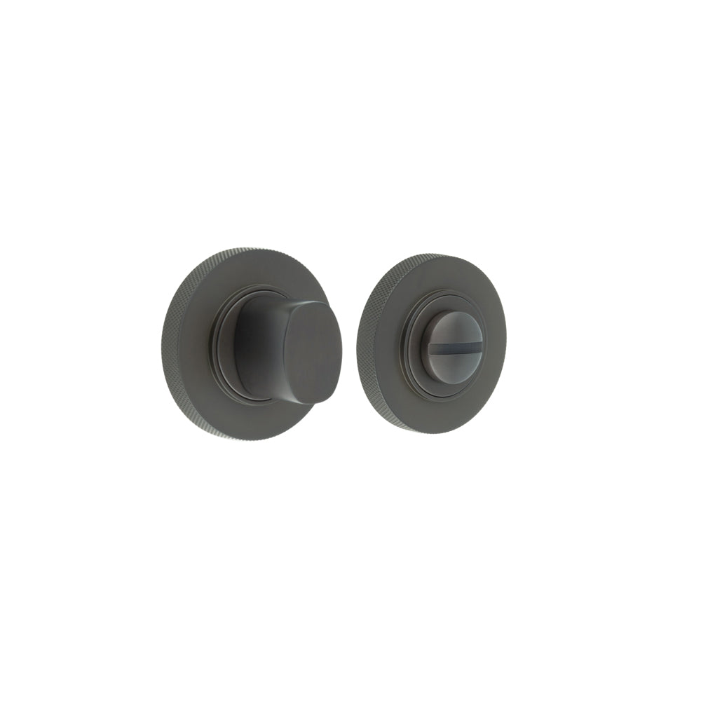 High quality image of Burlington - Turns & Releases Inner 3 Knurled Rose Dark Bronze Sku. BUR-81DB-55DB