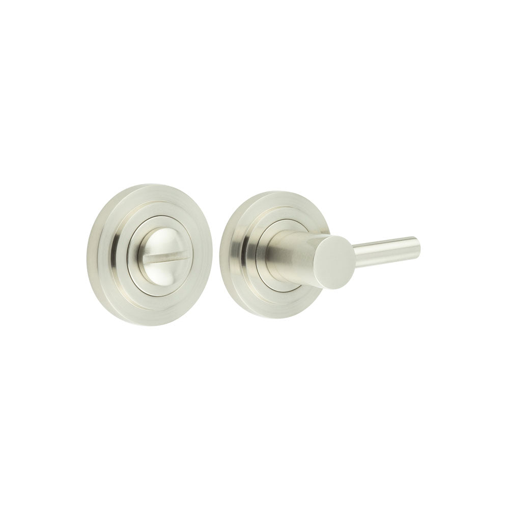 High quality image of Burlington - Easy Turn & Release Stepped Rose Satin Nickel Sku. BUR-82SN-52SN