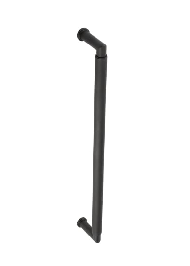 High quality image of Burlington - Piccadilly Pull Handles 425 X 20mm Bolt Through Dark Bronze Sku. BUR140DB