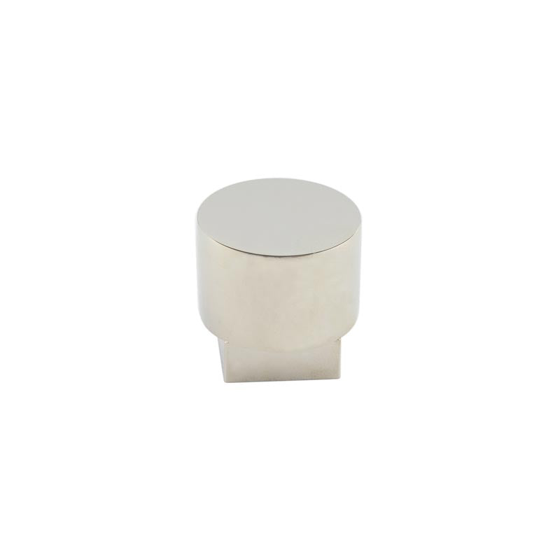 High quality image of Burlington - Westminster Round Cupboard Knobs Polished Nickel Sku. BUR300PN