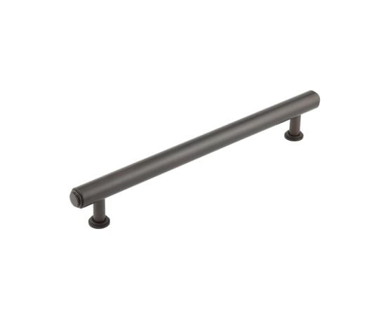 High quality image of Burlington - Belgrave Stepped Cabinet Handles 224mm Dark Bronze Sku. BUR512DB