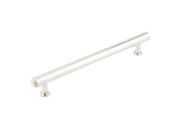 High quality image of Burlington - Belgrave Stepped Cabinet Handles 224mm Polished Nickel Sku. BUR512PN