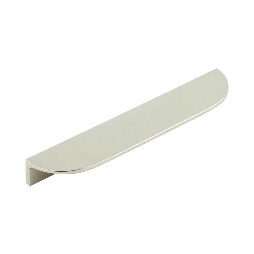 High quality image of Burlington - 200mm Polished Nickel Half Moon Cabinet Handle Sku. BUR611PN