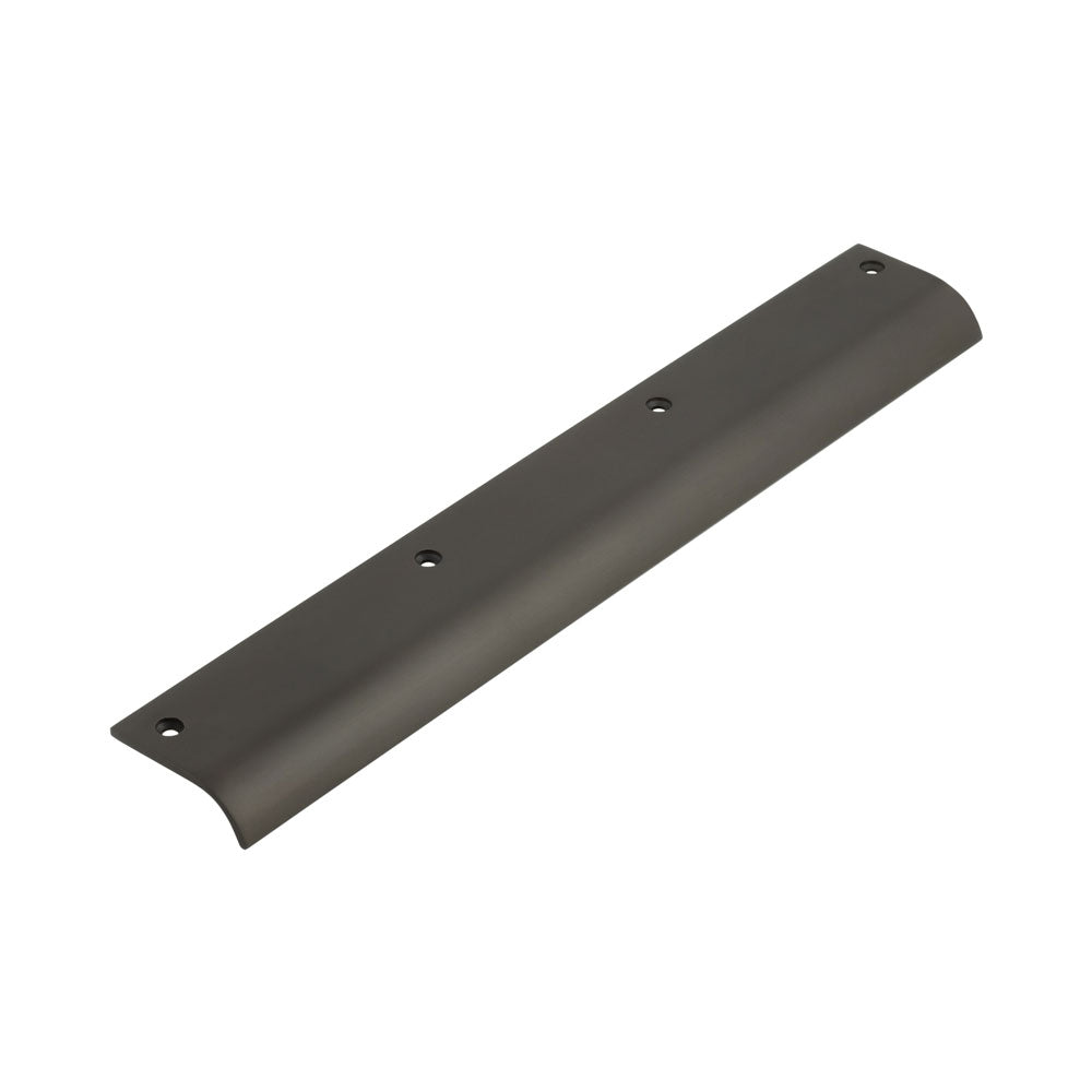 High quality image of Burlington - 300mm Dark Bronze Curved Edge Pull Sku. BUR922DB