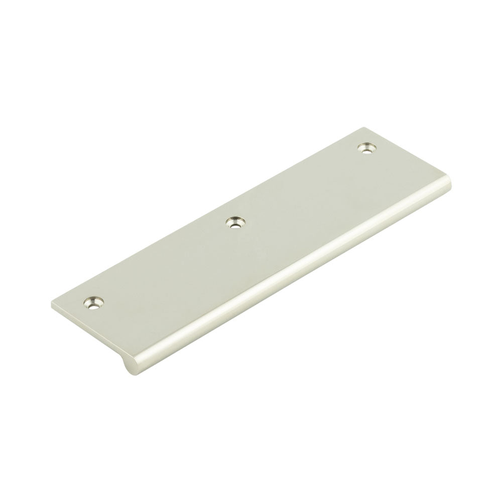 High quality image of Burlington - 150mm Polished Nickel Flat Edge Pull Sku. BUR931PN