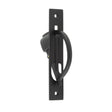 Frelan Hardware Door Furniture Black / Door Edge Pull / Rectangular Burlington - 130x25mm Flush edge handle - Matt Black