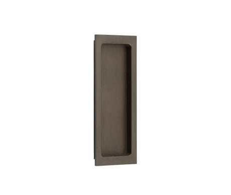 Frelan Hardware Door Furniture Dark Bronze / Flush Handle / Rectangular Burlington - 150x55x3mm DB rectangular flush pull