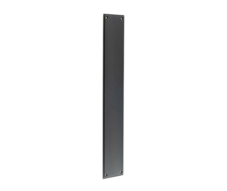 Frelan Hardware Door Furniture Dark Bronze / Finger Plates / 350 x 75mm Burlington - 350x75mm raised finger - Dark Bronze
