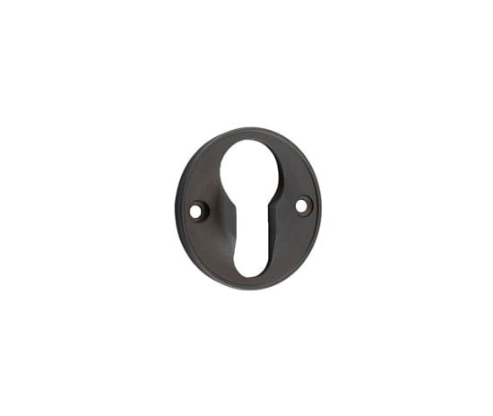 Frelan Hardware Door Furniture Dark Bronze / Euro Profile Escutcheons Burlington - 40mm DB Euro keyway escutcheon