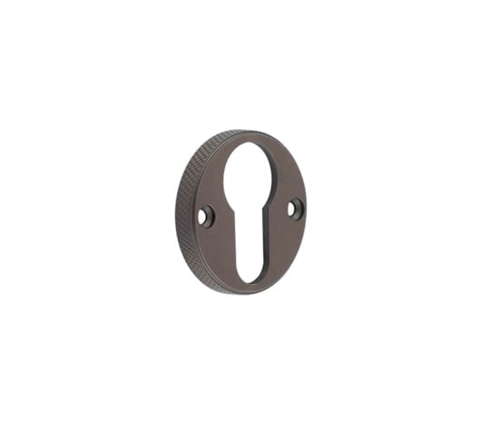 Frelan Hardware Door Furniture Dark Bronze / Euro Profile Escutcheons Burlington - 40mm DB Westbourne euro escutcheon (face fix)