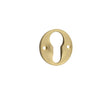 Frelan Hardware Door Furniture Satin Brass / Euro Profile Escutcheons Burlington - 40mm SB Euro keyway escutcheon