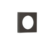 Frelan Hardware Door Furniture Dark Bronze / Outer Rose Burlington - 52x52mm DB plain square outer rose for esc