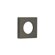 Frelan Hardware Door Furniture Dark Bronze / Outer Rose Burlington - 52x52mm DB plain square outer rose for levers and t&r