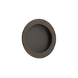 Frelan Hardware Door Furniture Dark Bronze / Flush Handle / Round Burlington - 65x12x3mm DB round concealed flush pull