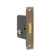 Frelan Hardware Locks & Latches Antique Brass / Sliding Door Locks Burlington - AB Bathroom Sliding Door Lock