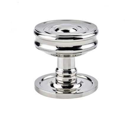 Frelan Hardware Door Furniture Polished Nickel / Mortice Knobs Burlington - Bloomury Mortice knob - Polished Nickel