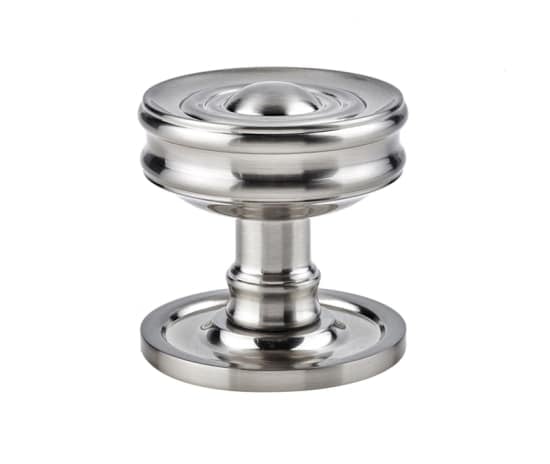 Frelan Hardware Door Furniture Satin Nickel / Mortice Knobs Burlington - Bloomury Mortice knob - Satin Nickel