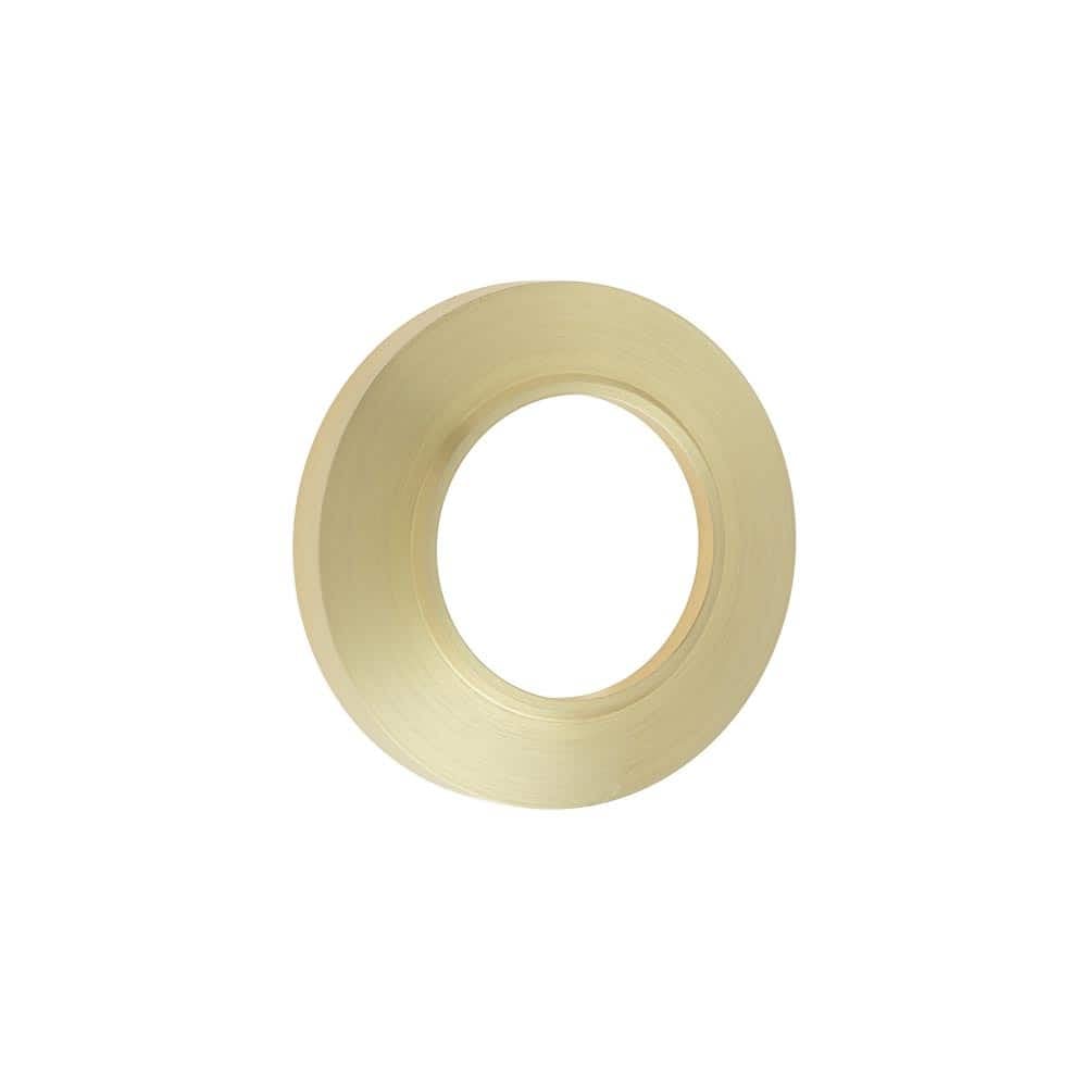 Frelan Hardware Door Furniture Satin Brass / Outer Rose Burlington - Burlington Chamfered Rose - Satin Brass