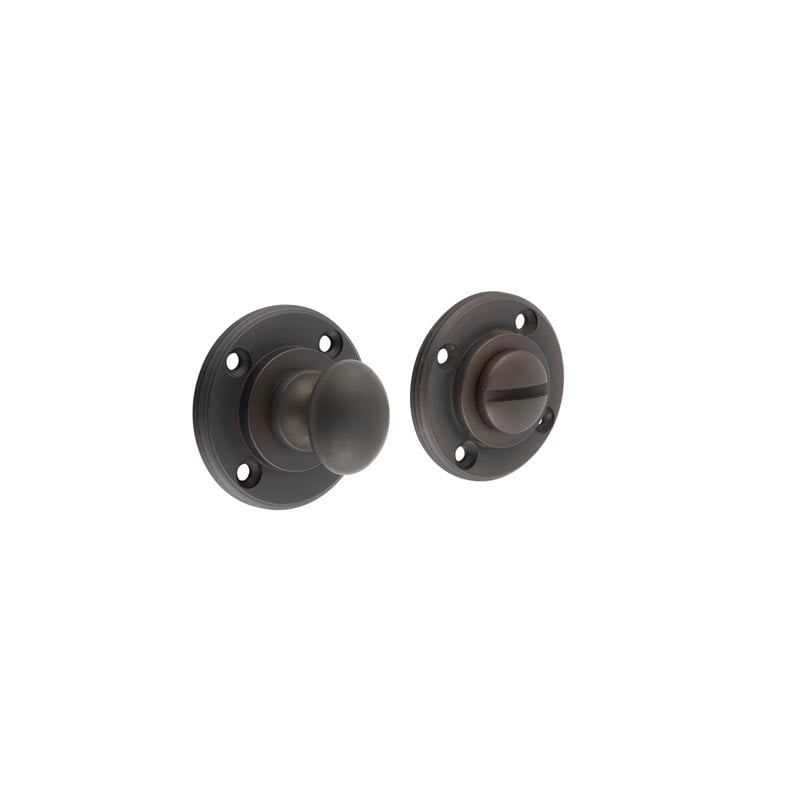 Frelan Hardware Door Furniture Dark Bronze / No Burlington - Burlington turn & release - Dark Bronze