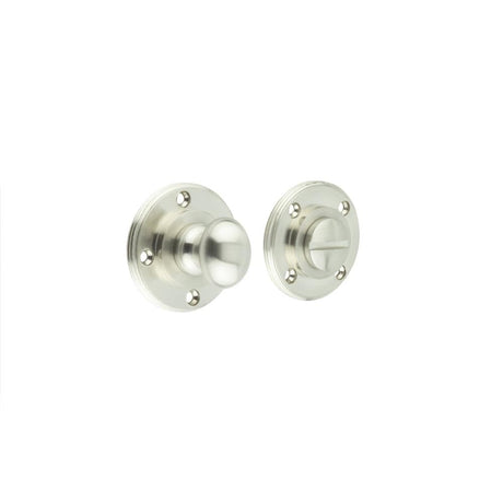 Frelan Hardware Door Furniture Satin Nickel / No Burlington - Burlington turn & release - Satin Nickel