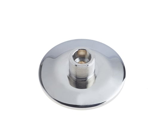 Frelan Hardware Door Furniture Polished Nickel / Projection Door Stop Burlington - Chamfered door stop base - Polished Nickel