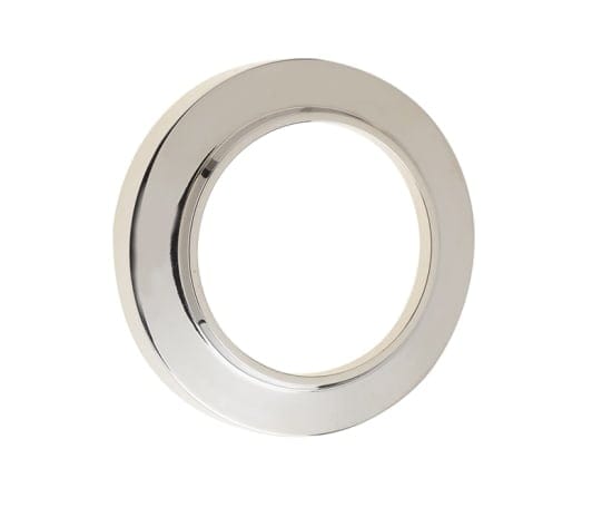 Frelan Hardware Door Furniture Polished Nickel / Round Rose Burlington - Chamfered rose for ESC - Polished Nickel