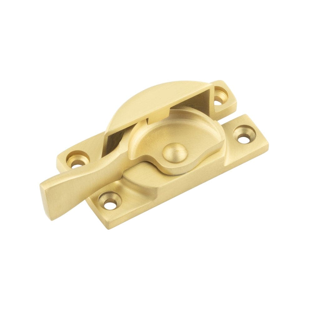 Frelan Hardware Window Furniture Satin Brass / Sash Window Fitch Fasteners Burlington - Fitch fastener - Satin Brass