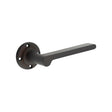 Frelan Hardware Door Furniture Dark Bronze / Round Rose Burlington - Fitzrovia Lever on Rose Door Handle - Roses Sold Separately
