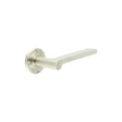 Frelan Hardware Door Furniture Satin Nickel / Round Rose Burlington - Fitzrovia Lever on Rose Door Handle - Roses Sold Separately
