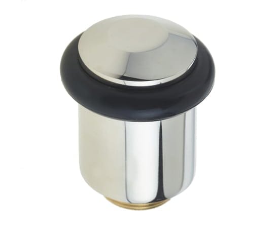 Frelan Hardware Door Furniture Polished Nickel / Floor Door Stop Burlington - Floor mounted Door Stop - Polished Nickel