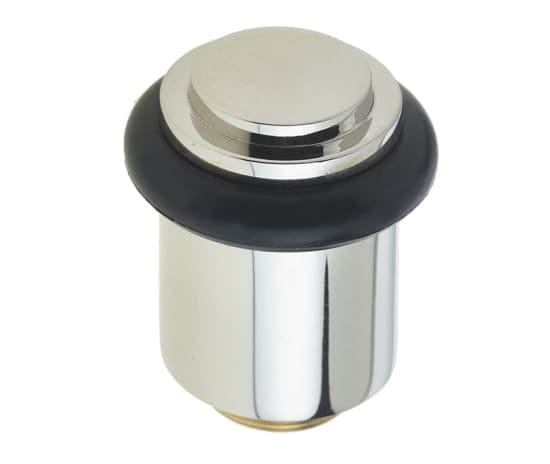 Frelan Hardware Door Furniture Polished Nickel / Floor Door Stop Burlington - Floor mounted Door Stop - Polished Nickel