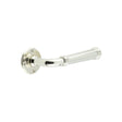 Frelan Hardware Door Furniture Polished Nickel / Round Rose Burlington - Highgate Lever on Rose Door Handle - Roses Sold Separately